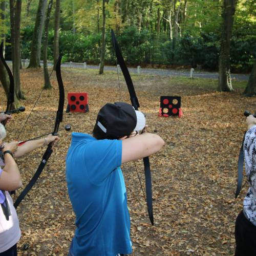 Le tir à l'arc avec le soft archery